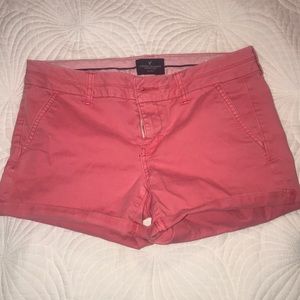 American Eagle Midi Shorts Pink
